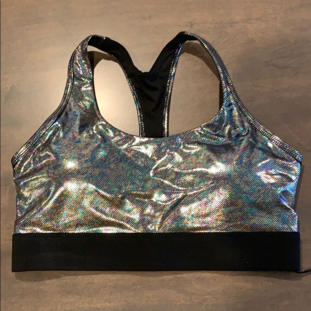 ZYIA DISCO METALLIC BRA